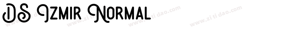 DS Izmir Normal字体转换